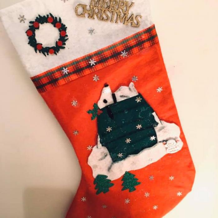 Handmade Personalised Christmas Stocking
