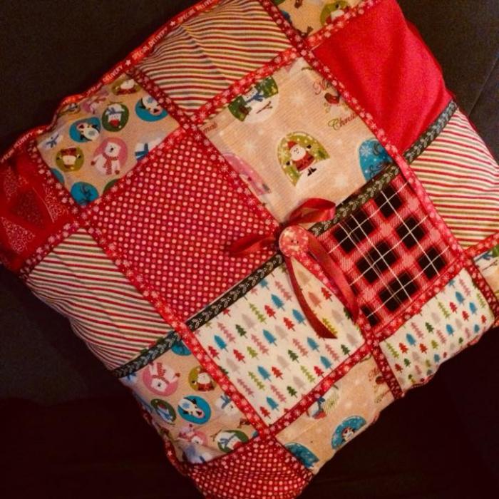 Handmade Christmas Sofa Cushion