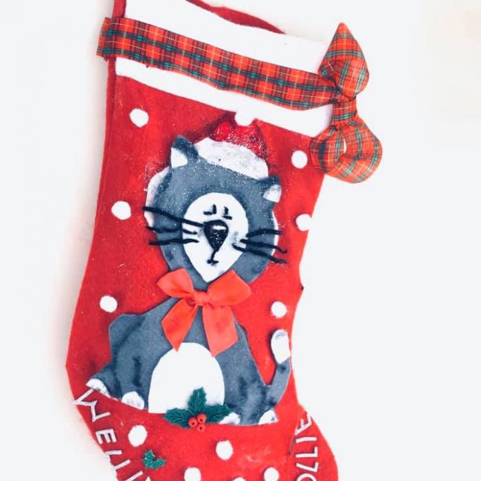 Handmade Personalised Christmas Stocking
